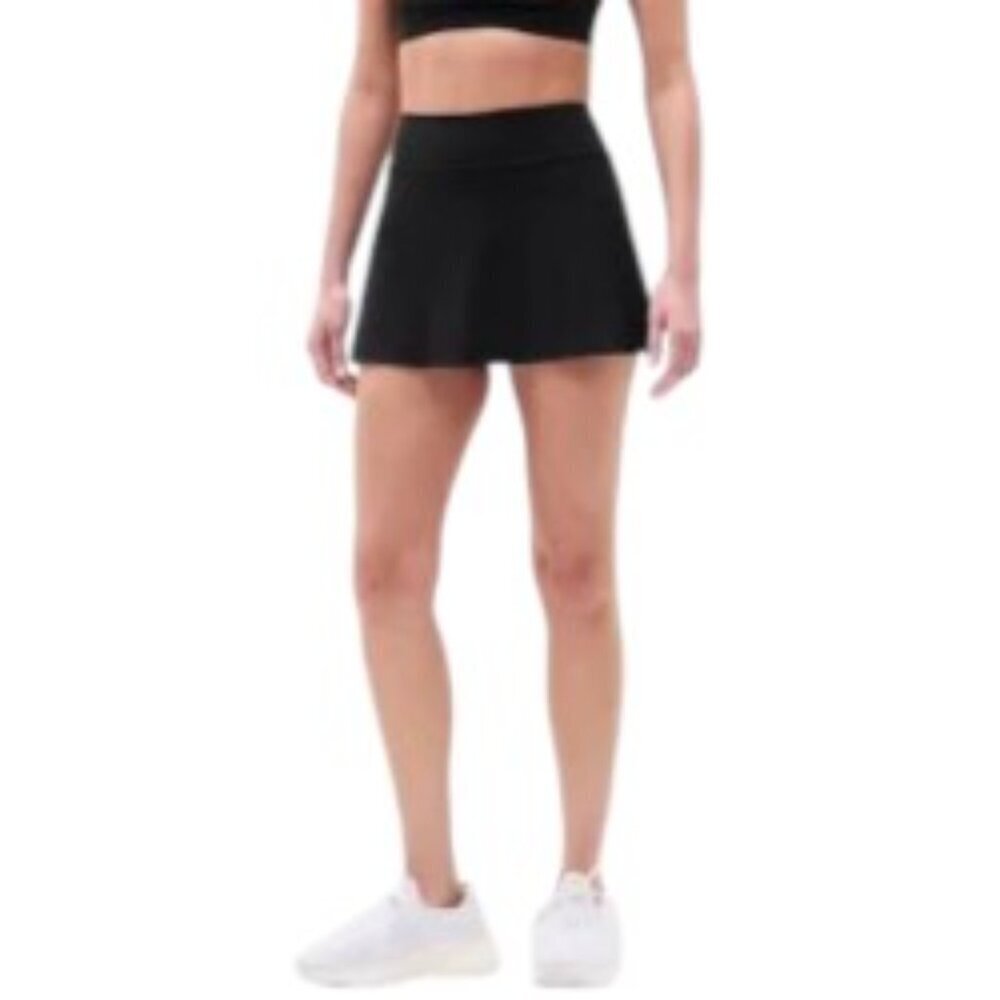 Athleta Ace Black Tennis Skort Small